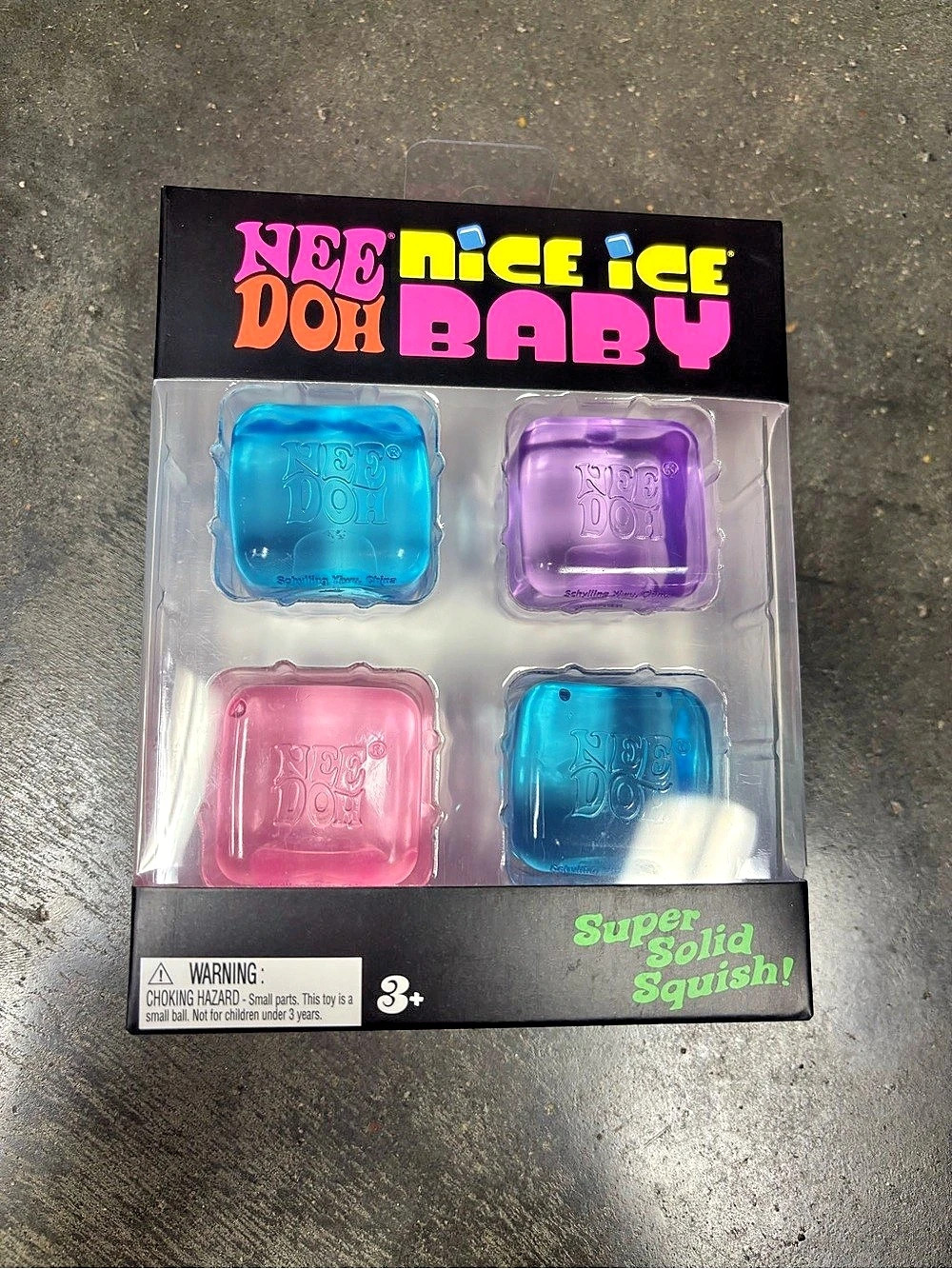 Schylling Nice Ice Doh Baby Super Solid Squish Set NWT
